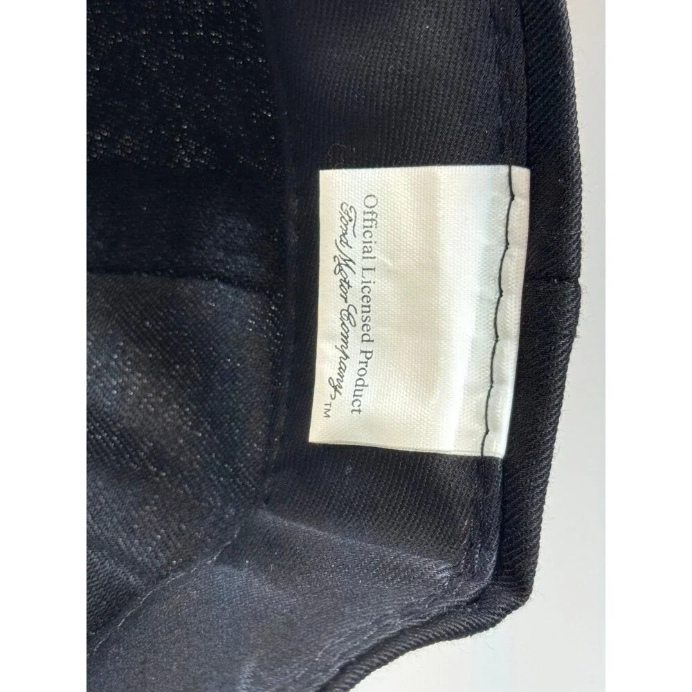 Vintage Ford Racing Snapback Hat Cap Black Blue - Picture 8 of 8
